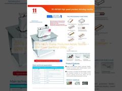 220V Acrylic Display Production Acrylic Trimmer 60W Power 3kw Weigt 200kg