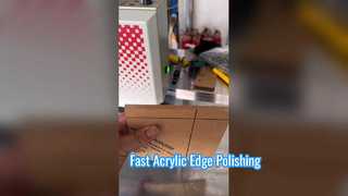 How Can You Automate Acrylic Edge Processing?#acrylic #shorts #machine #trimming #manufacture 