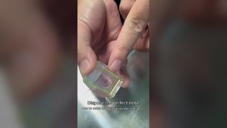 Acrylic mahjong trimming machine