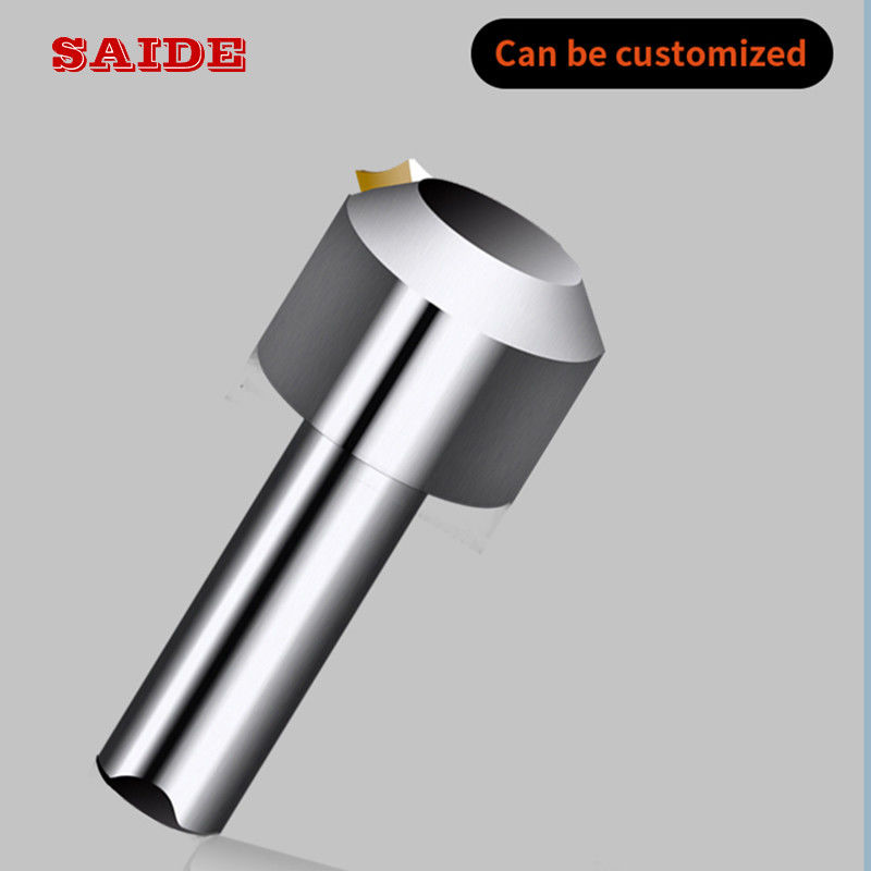 Factory Supply High Quality Acrylic Trimming Machine Special Cnc Single Crystal Diamond Chamfering Milling Tool For Acrylic/PS
