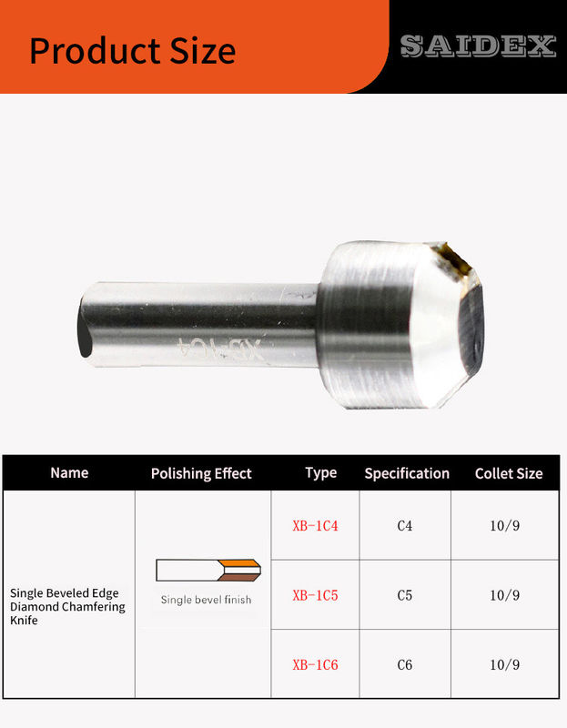 Plexiglas Bevel Edge Trimming Knife 45 Degree Trimming Engraving Machine Acrylic Single Bevel Edge Polishing Chamfering Knife