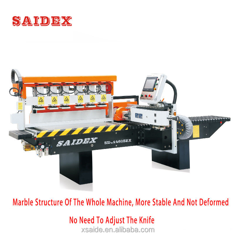 SAIDE China High Quality 1 meter 3 Double-Side automatic diamond cutting and polishing machine acrylic diamond polishing machine