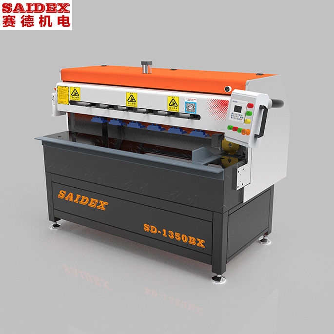 1350mm Working Length Acrylic Diamond Polishing Machine With Belt Feed Acrylic Bevel  Edge Polishing Machine