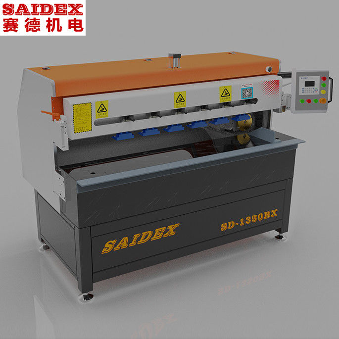 1350mm Working Length Acrylic Diamond Polishing Machine With Belt Feed Acrylic Bevel  Edge Polishing Machine