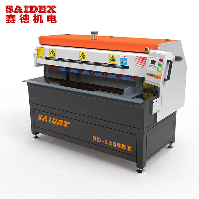 1350mm Working Length Acrylic Diamond Polishing Machine With Belt Feed Acrylic Bevel  Edge Polishing Machine
