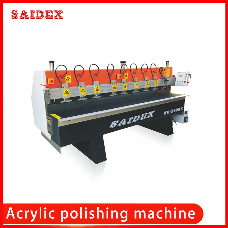 Factory Custom Sd-2500X High Speed Bevel PMMA/PS Horizontal Acrylic Diamond Edge Polishing Machine