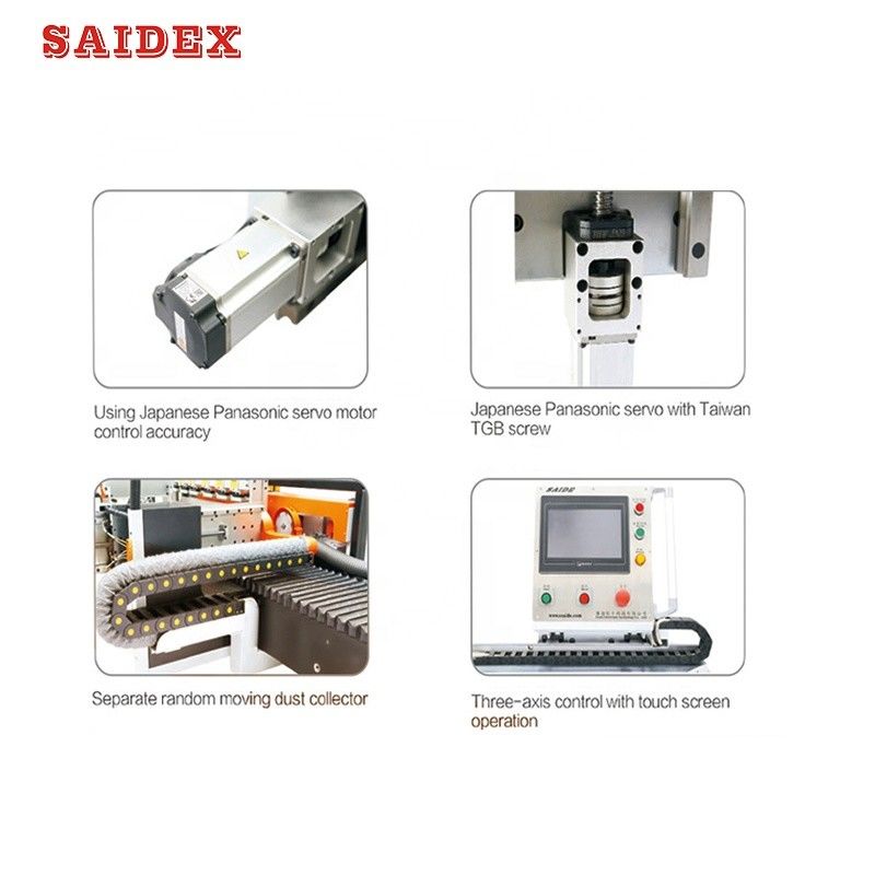 2022 Hot Sell SD-1460SX High-speed Double-Side Auto Edge Polisher Bench Polishing Machine Acrylic Diamond  Polishing Machine