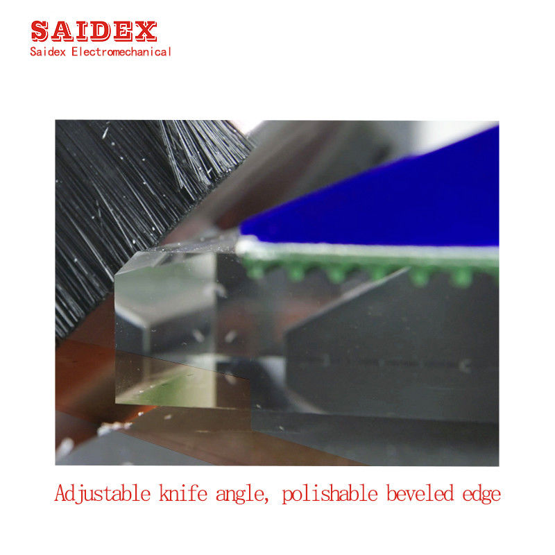 Sd-1350Ax Marble Table 0-60 Degree Beveled Edge Acrylic Automatic Edge Natural Diamond Polishing Machine For Acrylic Ps Ms