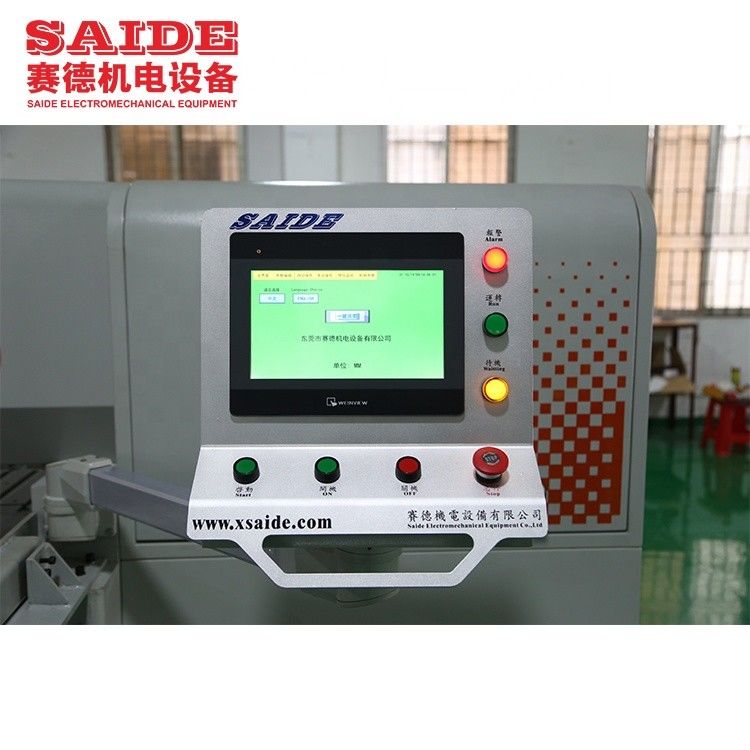 Anti-Epidemic Supplies Production Equipment Dongguan Saide Heavy Body Automatic Acrylic Cutting Saw Machine