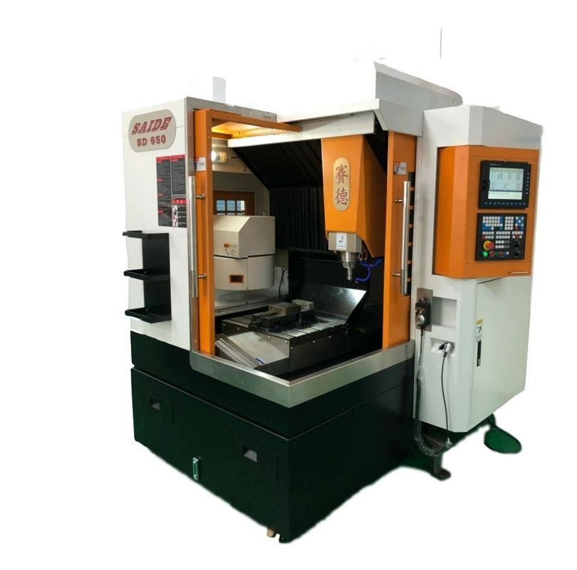 24000rpm spindle speed SD650 3000kg Weight Acrylic CNC Machine with 400kg Maximum Working Load Metal Polishing Machine