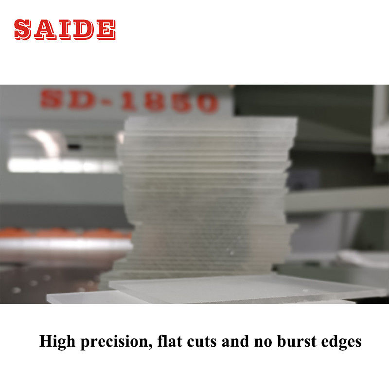 220V High Precision SD-1850 Acrylic Plate Saw Machine Automatic Plastic PM PS Light Guide Plate Cutting Machine
