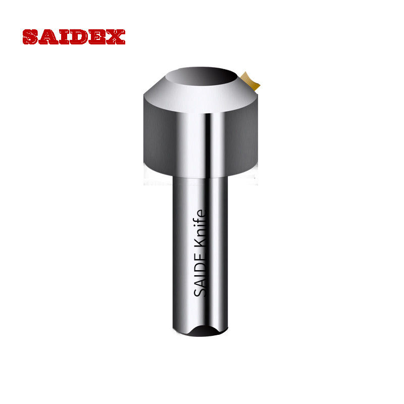 High Gloss Diamond Acrylic PC Chamfer Cutter R3 R4 R5 R6 For Acrylic Processing