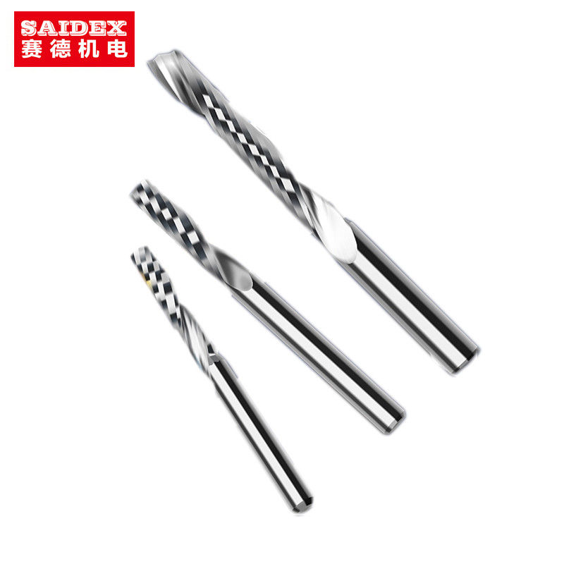 Practical CNC Milling Cutting Tools Industrial Acrylic CNC Chamfer Tool For Acrylic High Speed Cutting