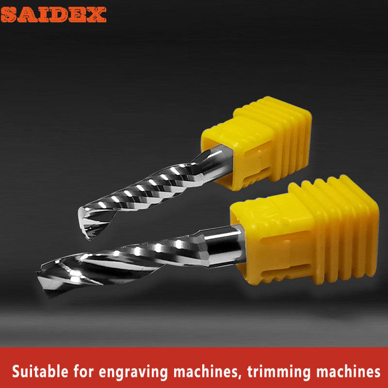 Practical CNC Milling Cutting Tools Industrial Acrylic CNC Chamfer Tool For Acrylic High Speed Cutting