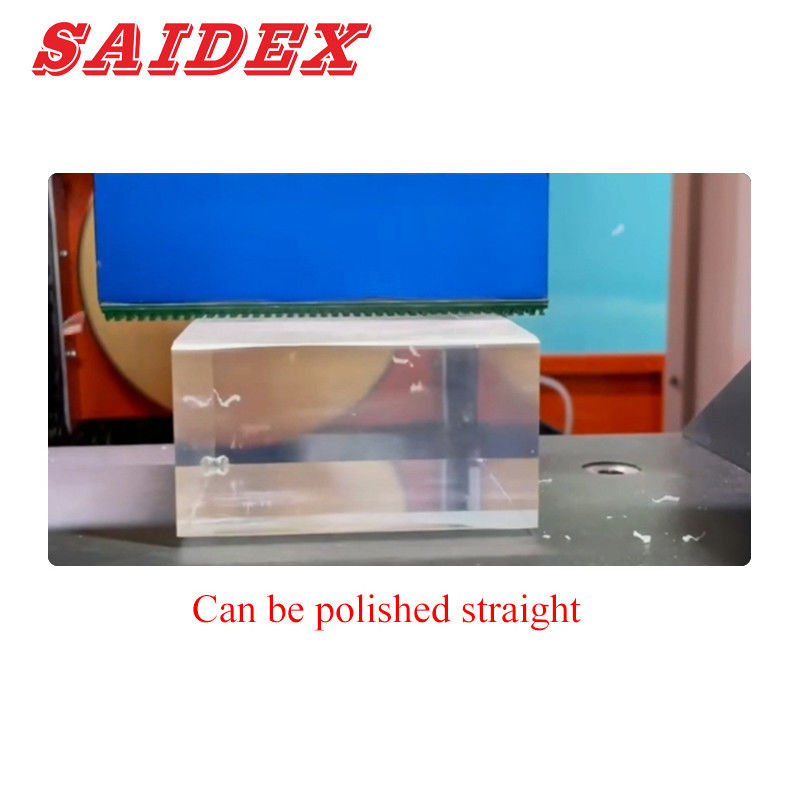 High Precision CE Certification Acrylic Edge Polisher 45 Degree Beveled Edge Automatic Polishing Machine