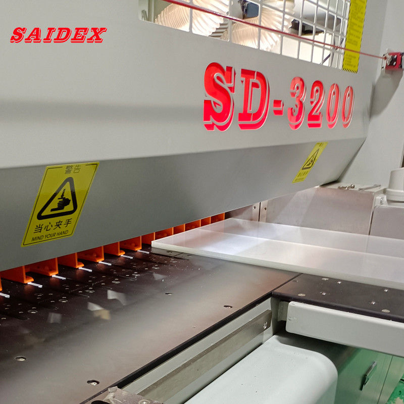 305-455mm Main Saw Blade Diameter Acrylic Board Cutting Machine 11kw Saw Motor