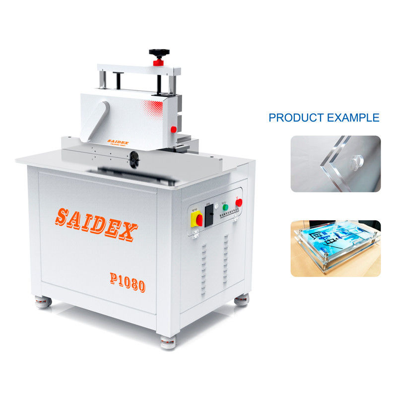 P1080 High-speed Automatic Feeding 45 Degree Acrylic Bevelled Edge High Gloss Polishing Machine Straight Edge Acrylic Edge Polisher Machine 