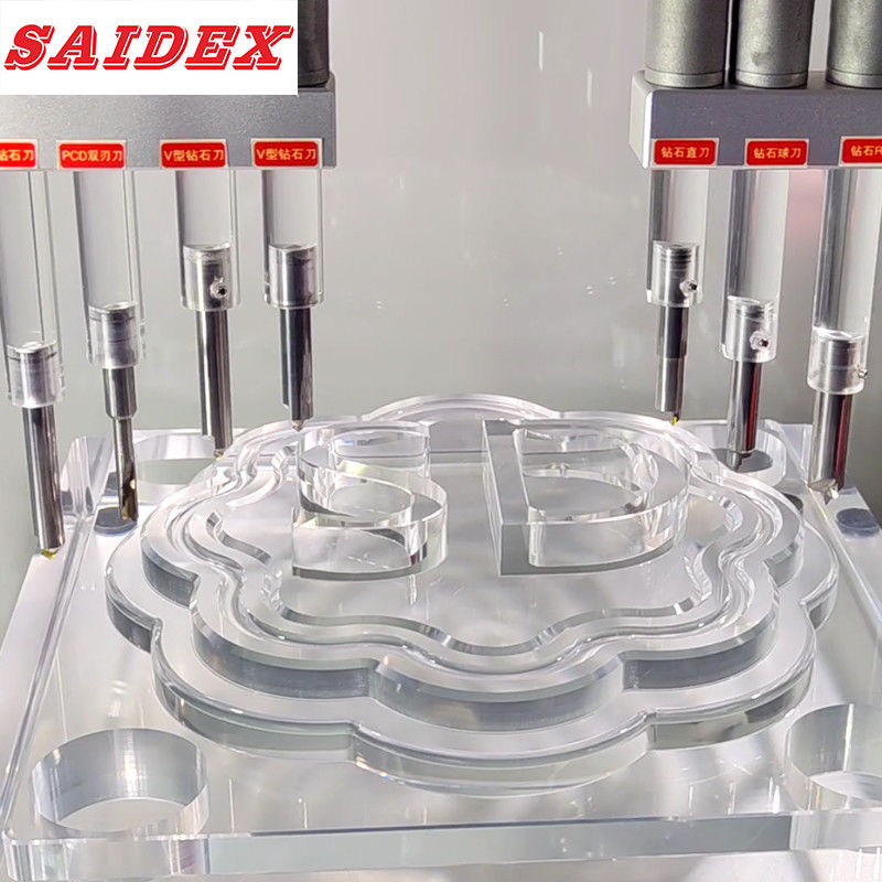 Practical CNC Milling Cutting Tools Industrial Acrylic CNC Chamfer Tool For Acrylic High Speed Cutting