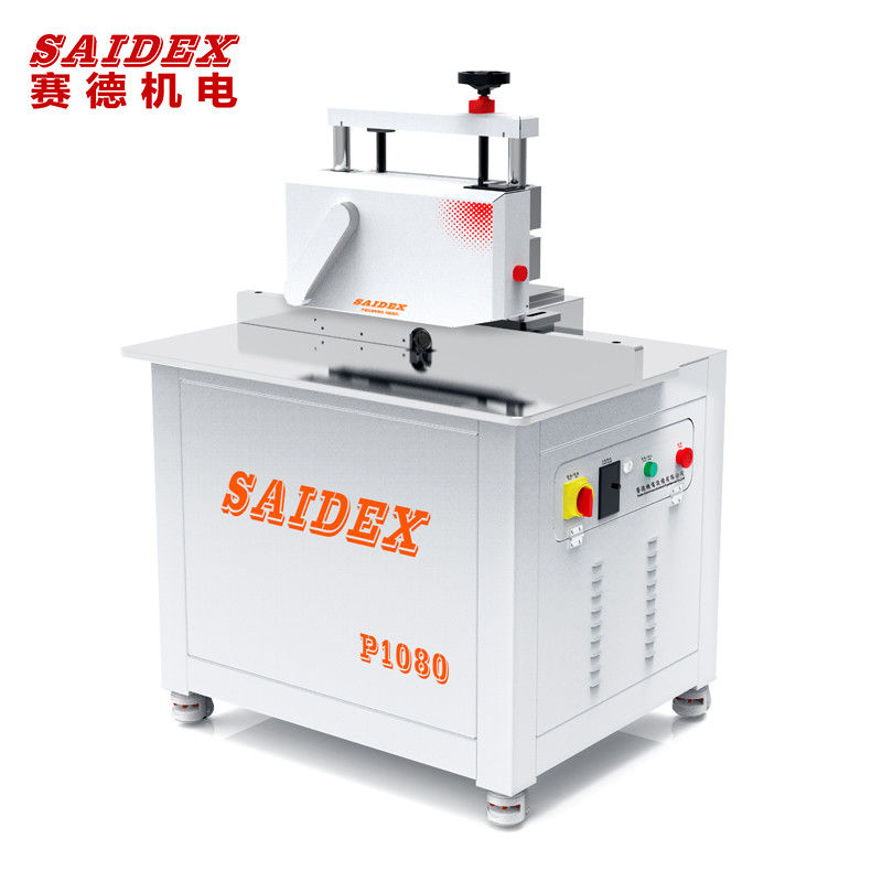 3.5kW 380v P1080 45 Degree Bevelled Edge Acrylic Straight Edge High Gloss Polishing Machine For PMMA/PE/PC/PS