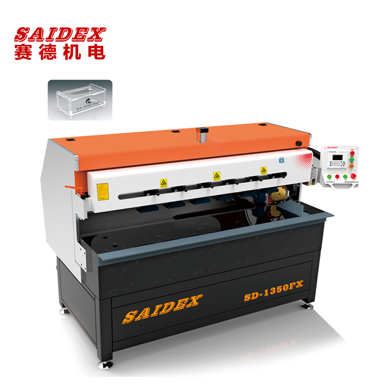 SD-1350FX High Speed Acrylic Polishing Machine Servo Drive Diamond Edge Polisher for PMMA Plastic Sheet