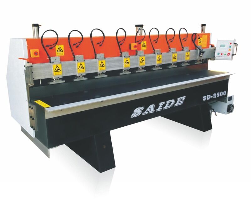 Saw carriage forward speed 1-30mmin Acrylic Cutting Machine featuring 30mm axis dia main saw blade and powerful 11kw head saw motor for industrial