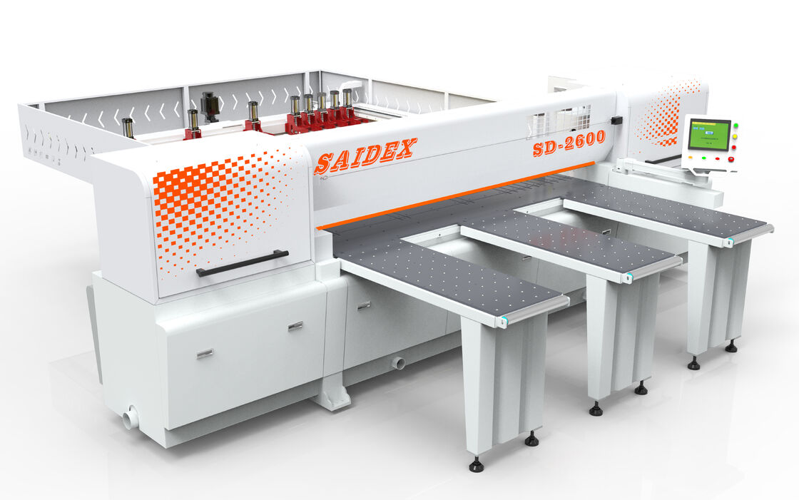 SAIDE High-accuracy Automatic Acrylic Cutting Saw Machine with 2600mm Cutting Length and 13KW Power