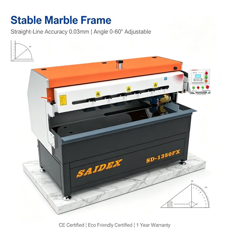 High Speed 0-2m/min 3.5kw Power Acrylic PMMA Polishing Machine with 1350mm Work Area