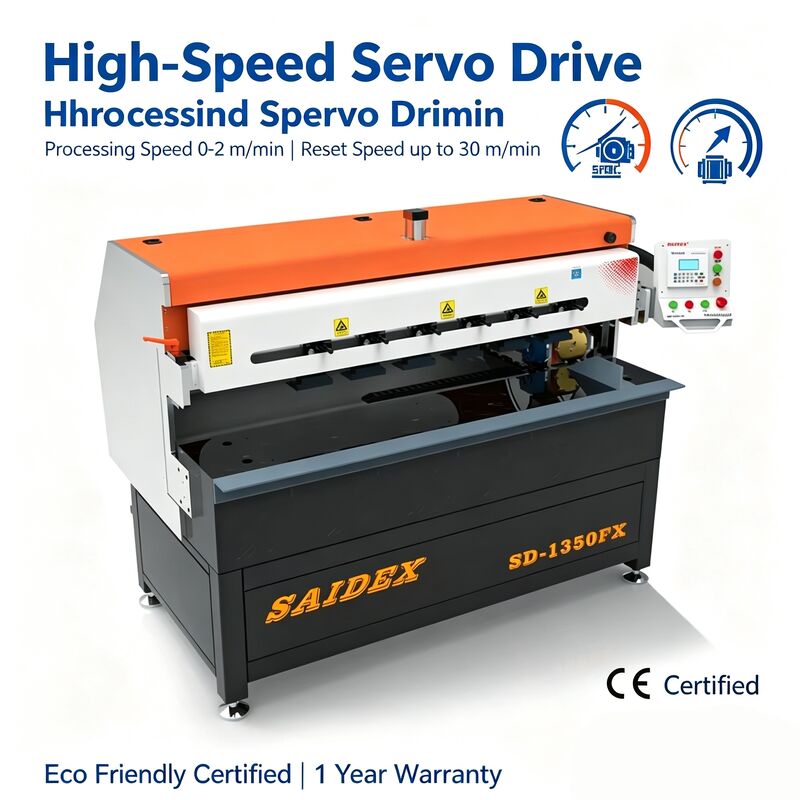 High Speed 0-2m/min 3.5kw Power Acrylic PMMA Polishing Machine with 1350mm Work Area