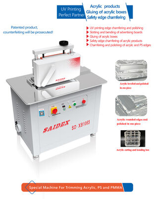Acrylic Trimming Machine 30 degree, 45 degree 60 degree  polish at the same time