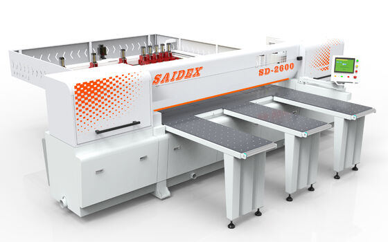 SAIDE High-accuracy Automatic Acrylic Cutting Saw Machine with 2600mm Cutting Length and 13KW Power