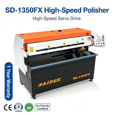 High Speed 0-2m/min 3.5kw Power Acrylic PMMA Polishing Machine with 1350mm Work Area