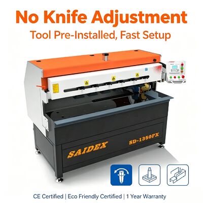 1350FX Precision Acrylic Polisher – Servo Feeding & Tool-Free Adjustment